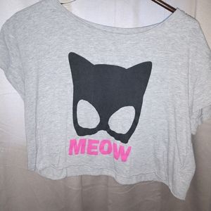 Catwoman crop top